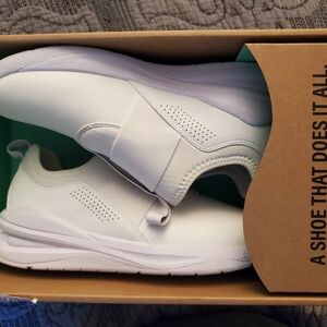 Clove White Slip-On Nursing Shoes